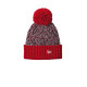 New Era Marled Knit Pom Beanie NE910 New Era Marled Knit Pom Beanie NE910