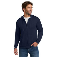 Hanes - EcoSmart Full-Zip Hooded Sweatshirt. P180 Hanes - EcoSmart Full-Zip Hooded Sweatshirt. P180