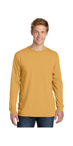 Port & Company Beach Wash Garment-Dyed Long Sleeve Tee PC099LS