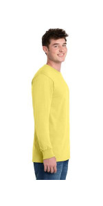 Port & Company - Long Sleeve Essential Tee. PC61LS Port & Company - Long Sleeve Essential Tee. PC61LS