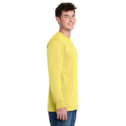 Port & Co Long Sleeve Essential Tee. PC61LS