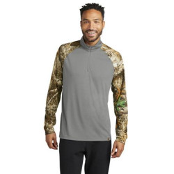 Russell Outdoors Realtree Colorblock Performance 1/4-Zip RU152