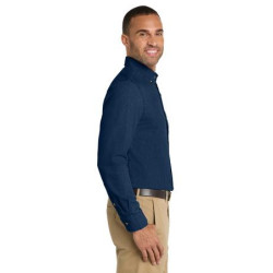 Port & Co Long Sleeve Value Denim Shirt. SP10