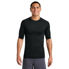 Sport-Tek PosiCharge Compression 1/2-Sleeve Tee ST120 Sport-Tek PosiCharge Compression 1/2-Sleeve Tee ST120