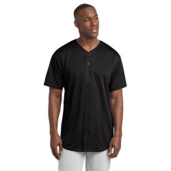Sport-Tek PosiCharge Tough Mesh Full-Button Jersey. ST220