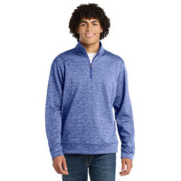 Sport-Tek® PosiCharge® Electric Heather Fleece 1/4-Zip Pullover. ST226