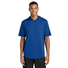 Sport-Tek Club Short Sleeve Hoodie ST445