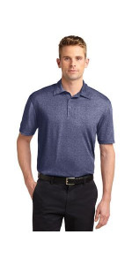 Sport-Tek Heather Contender Polo. ST660