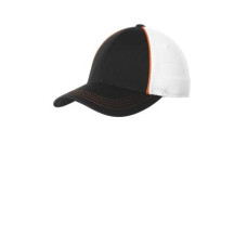 Sport-Tek® Piped Mesh Back Cap. STC29