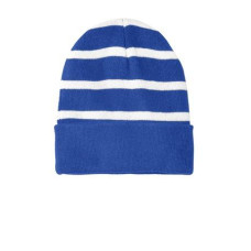 Sport-Tek® Striped Beanie with Solid Band. STC31