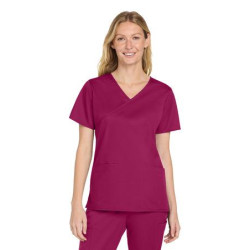 Wink Women's WorkFlex Mock Wrap Top WW4760