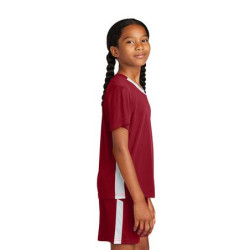 Sport-Tek Youth Competitor United V-Neck YST101
