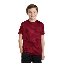 Sport-Tek Youth CamoHex Tee. YST370 Sport-Tek Youth CamoHex Tee. YST370