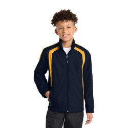 Sport-Tek Youth Colorblock Raglan Jacket. YST60 Sport-Tek Youth Colorblock Raglan Jacket. YST60