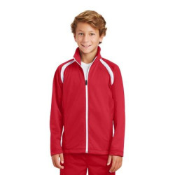 Sport-Tek Youth Tricot Track Jacket. YST90 Sport-Tek Youth Tricot Track Jacket. YST90