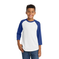 Sport-Tek Youth Colorblock Raglan Jersey. YT200 Sport-Tek Youth Colorblock Raglan Jersey. YT200